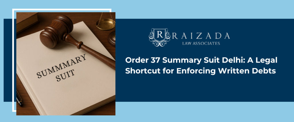 Order 37 Summary Suit Delhi – Fast Debt Recovery