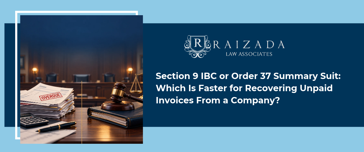 Section 9 IBC vs Order 37